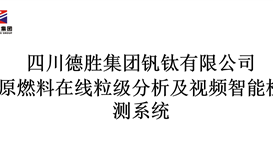 原燃料在線粒級分析及視頻智能檢測系統招標公告